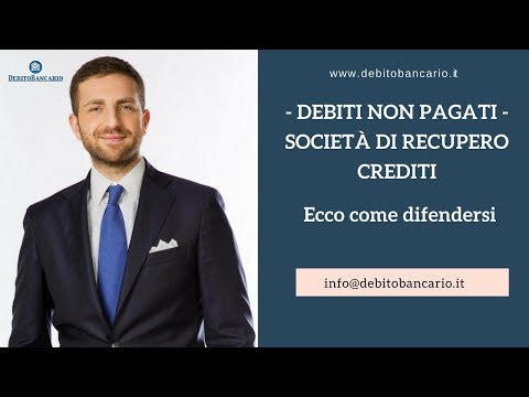 Lettera di riscossione credito